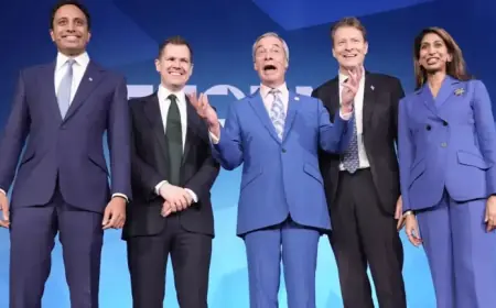 Meet Nigel Farage’s New Reform Party Leadership Team