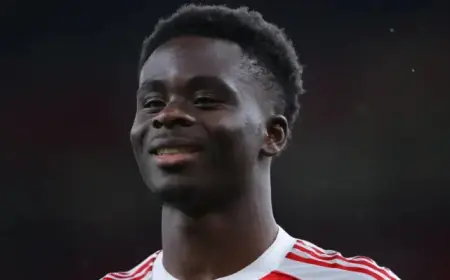 Bukayo Saka Secures New Arsenal Contract