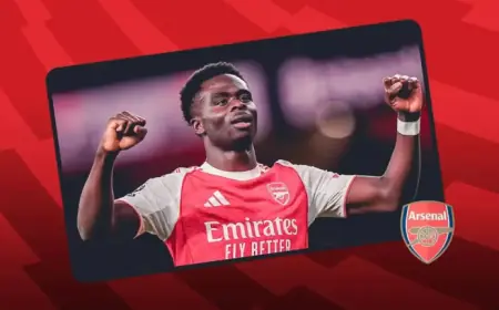 Bukayo Saka Commits to Arsenal with New Five-Year Contract Until 2031