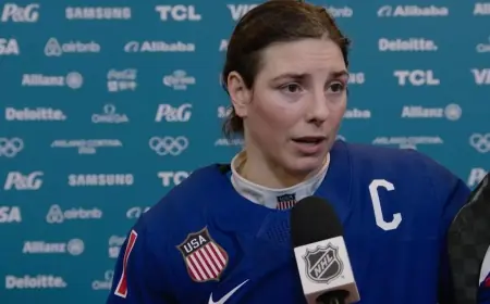 USA Hockey Olympics: Women’s Team Cruises to Gold-Medal Showdown After 5-0 Semifinal