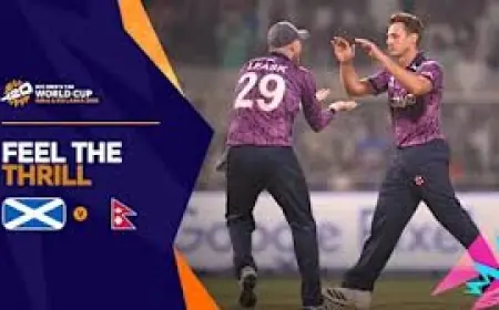 Nepal chase down 170 to down Scotland as both teams exit T20 World Cup