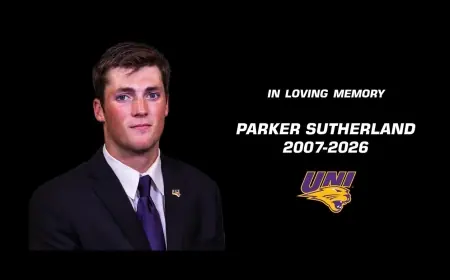 UNI freshman tight end Parker Sutherland dies; team, campus in mourning