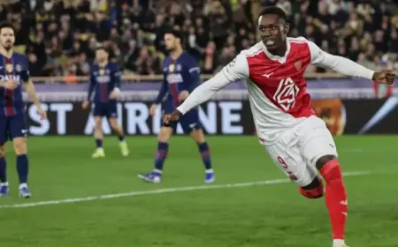 Live: Monaco vs PSG Face Off in Champions League Playoff First Leg