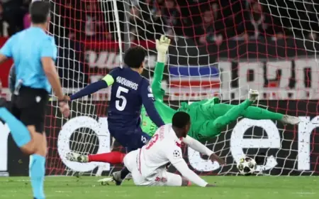 Monaco Stuns PSG with Early Goal in Thrilling Match Video