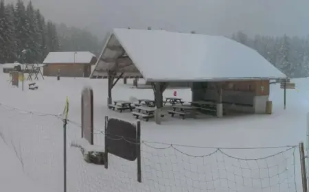 Heavy Snowfall Blankets Ain; More Expected in Coming Days