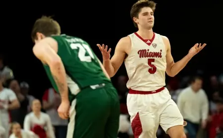 miami ohio basketball: RedHawks Keep Unbeaten Run Alive with 86-77 Win at Massachusetts