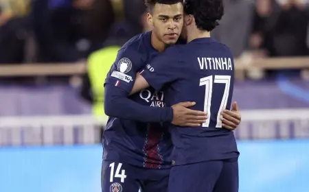 psg left unsteady after chaotic Monaco first leg — early goal, instant red and uneasy recovery