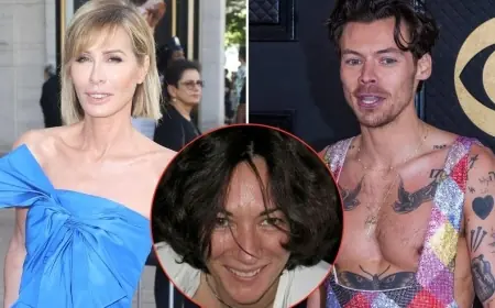 Harry Styles Seen Escorting carole radziwill at Paris Wedding as Epstein Files Resurface
