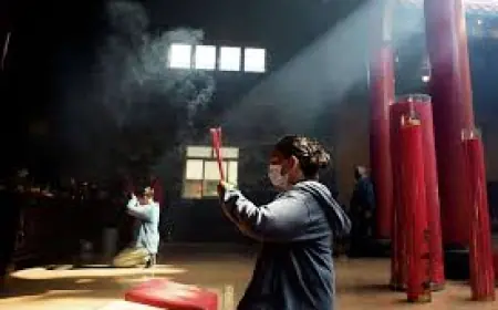 From Drones to Dragons: año nuevo lunar Celebrations Light Up Asia