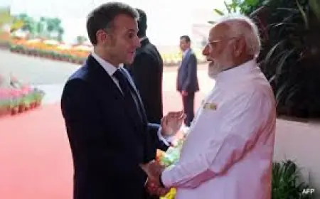 Macron soaks in bombay spirit during Mumbai visit to deepen ties