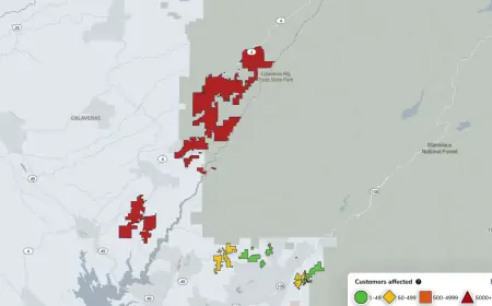 Widespread power outage near me affects Mother Lode communities as crews work on restorations