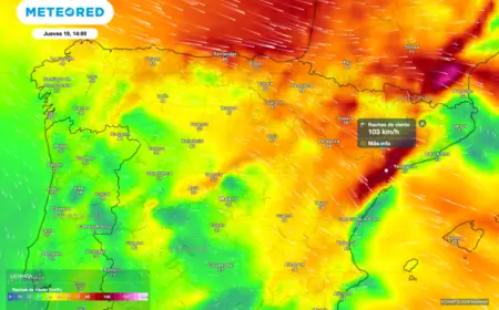 Spain Braces for Storm Pedro: 110km/h Winds Expected