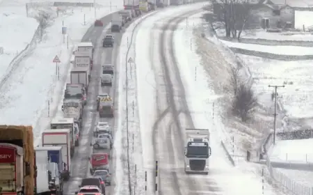 “Storm Pedro: Snow and Ice Forecast Across UK This Week”