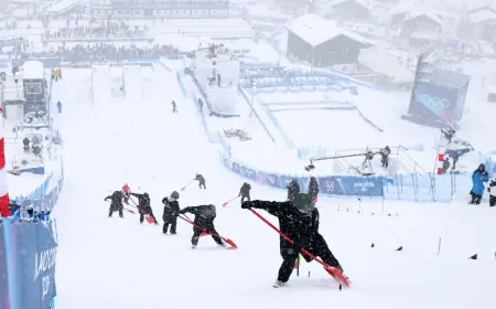 Heavy snow scrambles schedule as zoi sadowski-synnott emerges as slopestyle favorite