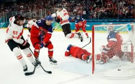 canada vs czechia hockey: Celebrini opens, Sedlak cancels in Olympic quarterfinal