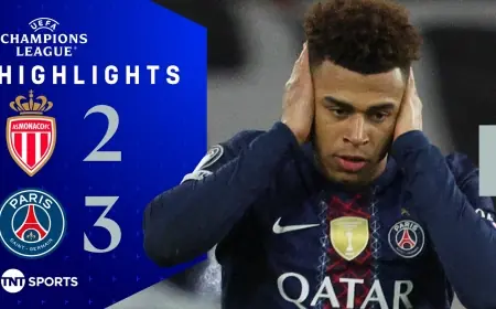 monaco vs psg: Substitute Desire Doue Inspires Stunning PSG Comeback