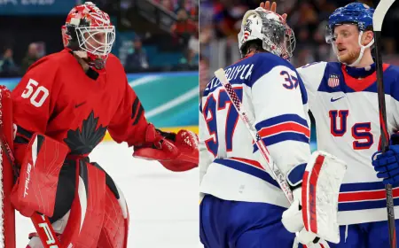 olympic hockey quarterfinals: Matchups set as Canada, USA and Sweden face high-stakes tests