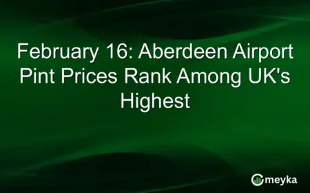 Aberdeen Airport Serves UK’s Most Expensive Pints as of February 16