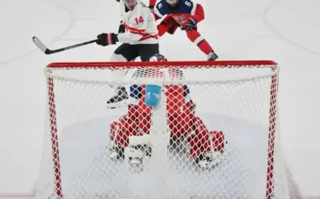 VGK Stars Propel Team Canada’s 5-0 Triumph Over Czechia at Milan Olympics