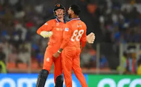 ind vs ned: Dutt adds to Netherlands' early success in T20 World Cup opener