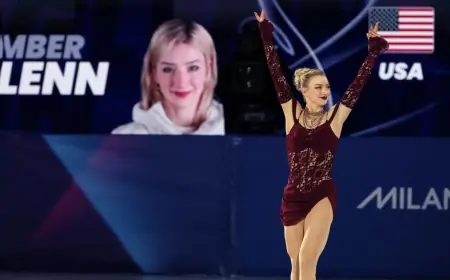 Alysa Liu Advances as isabeau levito Battles Errors; U.S. Pins Hopes on Free Skate