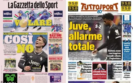 Italy’s Front Pages Spotlight: Scudetto Dream and ‘Objective -5’