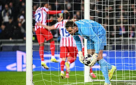 club brugge dominate but trail after Alvarez penalty; Oblak keeps Atlético ahead