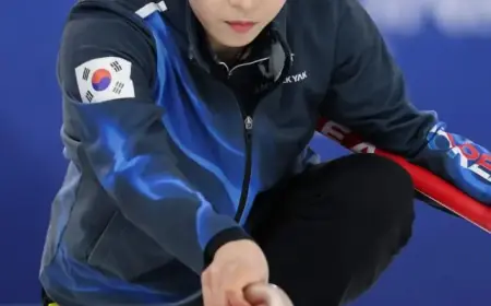 South Korea Curling Falls to 4th; Bobsled Pairs Miss Top 10