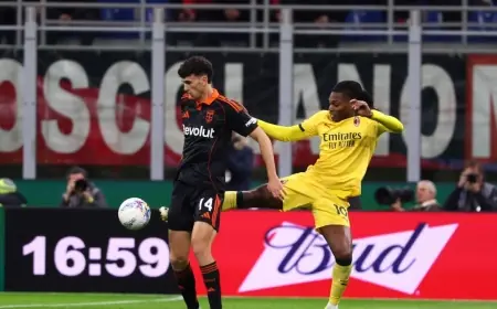 serie a: Milan held 1-1 by Como as Leao's lob cancels out Maignan error