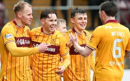 aberdeen vs motherwell: Motherwell extend unbeaten run with 2-0 win at Fir Park