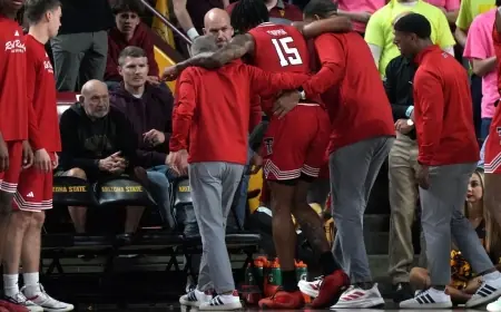 Texas Tech injury reshapes ncaa basketball landscape as JT Toppin out for season