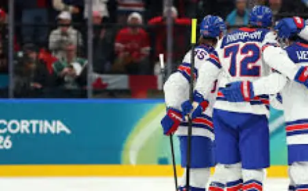 mens hockey olympics: U.S. Men to Face Sweden in Milan Quarterfinals