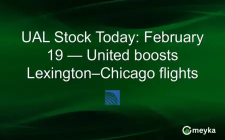 United Airlines Increases Lexington-Chicago Flights: February 19 UAL Stock Update