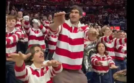 Why boban marjanovic Played the Triangle With the Arizona Band During Wildcats Win