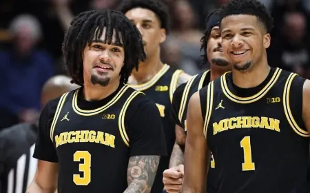 michigan vs purdue: No. 1 Michigan Reaffirms Top Spot with 91-80 Win at Mackey Arena