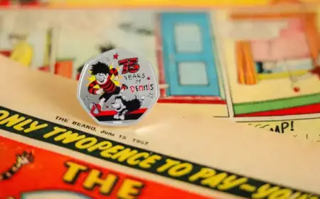Dennis the Menace Marks 75 Years in The Beano with New 50p Coin