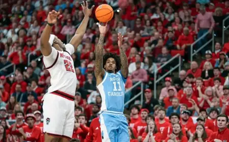 unc vs nc state: Wolfpack rout Tar Heels 82-58, handshake flare-up fuels rivalry talk