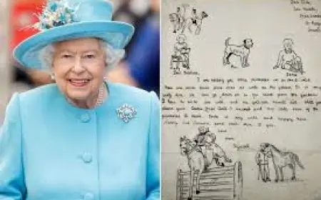Childhood Letter by queen elizabeth Heads to Auction in Kent
