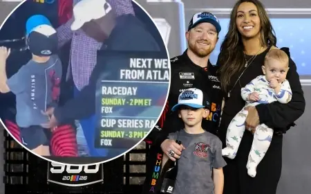 michael jordan Defends Gesture in Victory Lane as Daytona 500 Winner Stands By Him