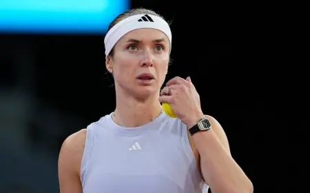 elina svitolina set for Dubai quarterfinal clash with surprising Antonia Ruzic