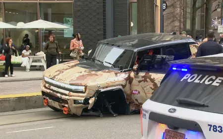 lamelo ball Unhurt After Two-Car Crash in Downtown Charlotte