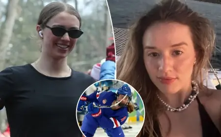 caroline harvey breakup rumors swirl ahead of U.S.-Canada Olympic gold-medal game