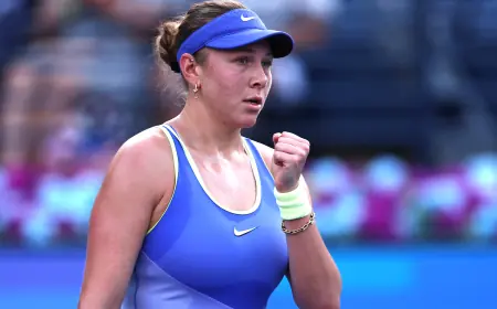 amanda anisimova dethrones defending champion Mirra Andreeva, to face Pegula in Dubai semis