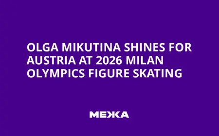 olga mikutina Advances to Free Skate for Austria After Clean Short at Milan 2026