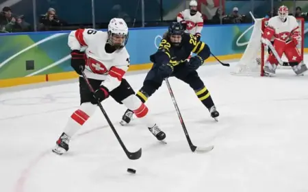 Switzerland Clinches Bronze in Women’s Ice Hockey with 2-1 Overtime Win Over Sweden
