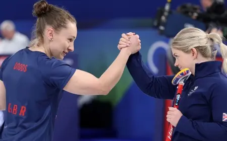 Womens Curling: GB women win 7-4 but exit as GB men advance to semis in dramatic finishes