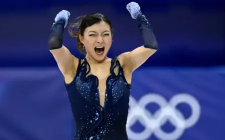 Japan Skaters Dazzle as Sakamoto Bids Farewell to Olympic Stage