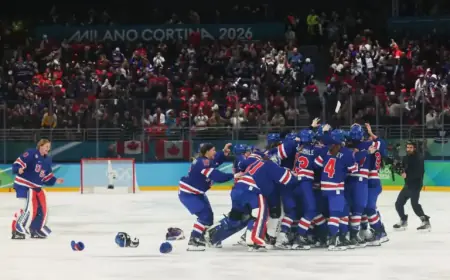 USA Clinches Olympic Gold in Stunning Overtime Hockey Victory Against Canada