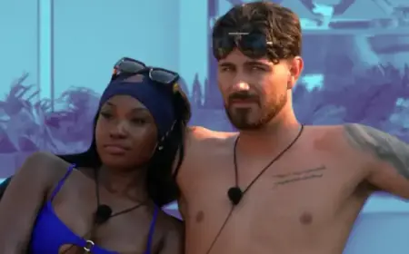 Scott’s Love Island Partner Cautions Leanne About His Off-Villa Behavior