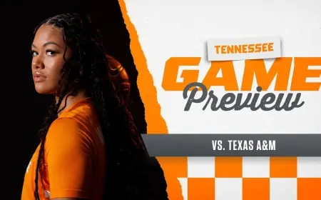 Texas A&m Vs Tennessee Preview: Lady Vols Host Aggies at 6:30 p.m. ET